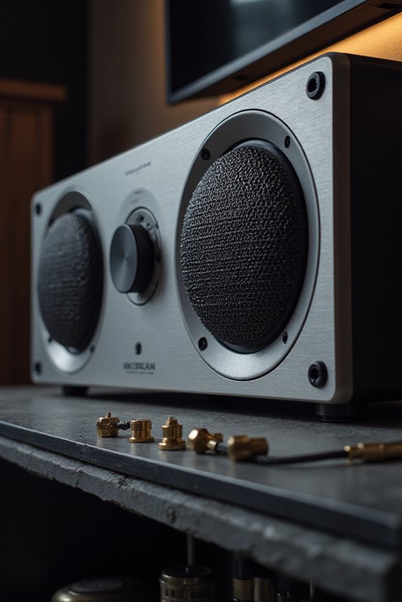center speaker design features