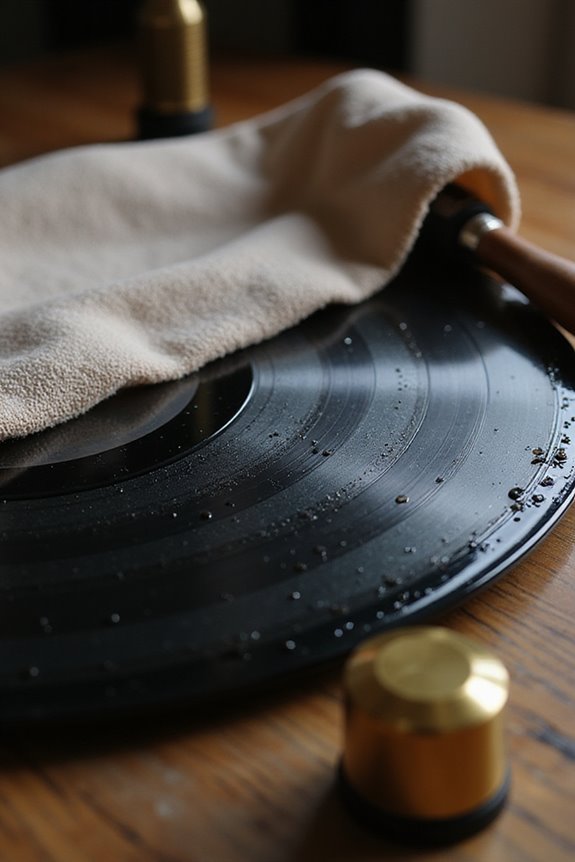cleaning vinyl records safely
