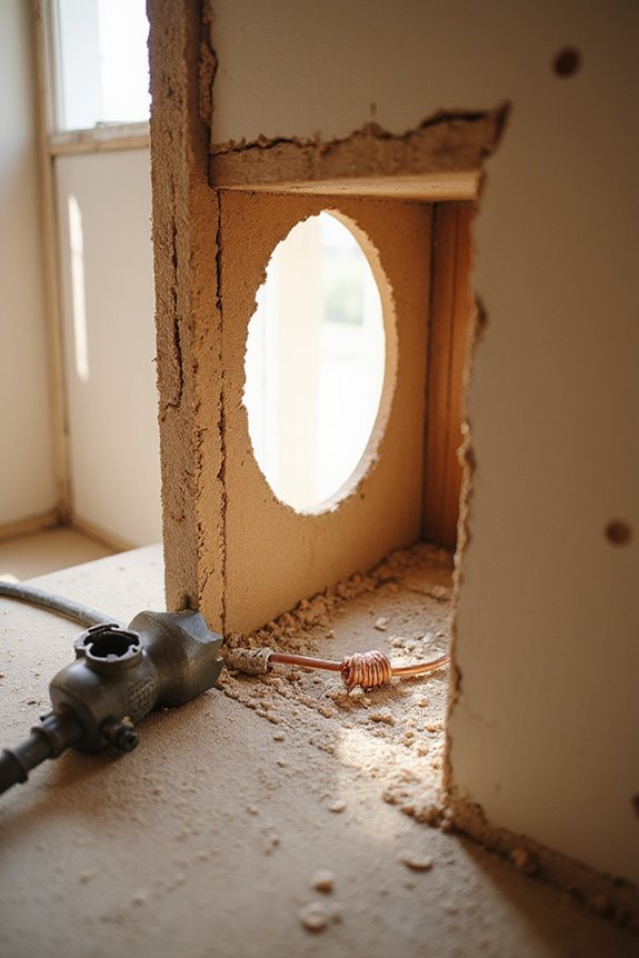 cutting wall openings safely