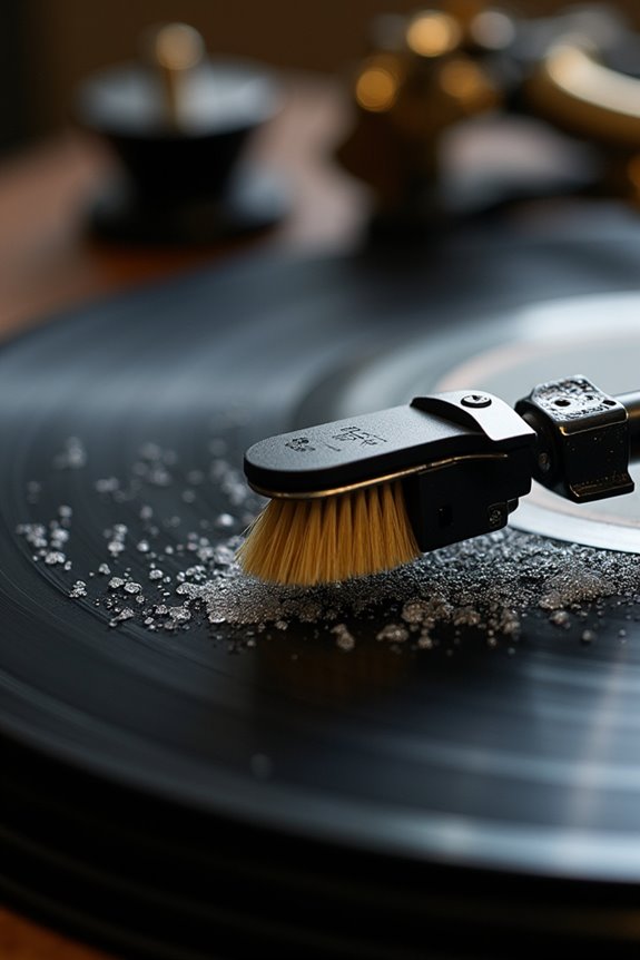 equipment assisted record cleaning