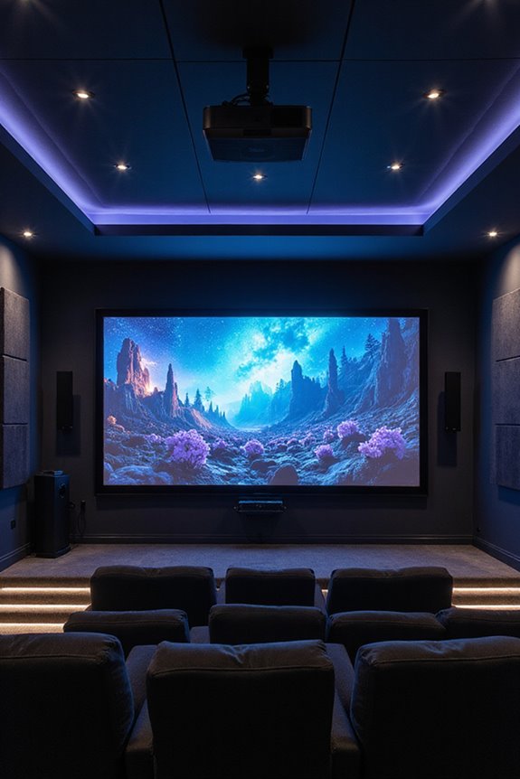 home theater lumen requirements