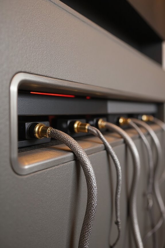 in wall wire routing techniques