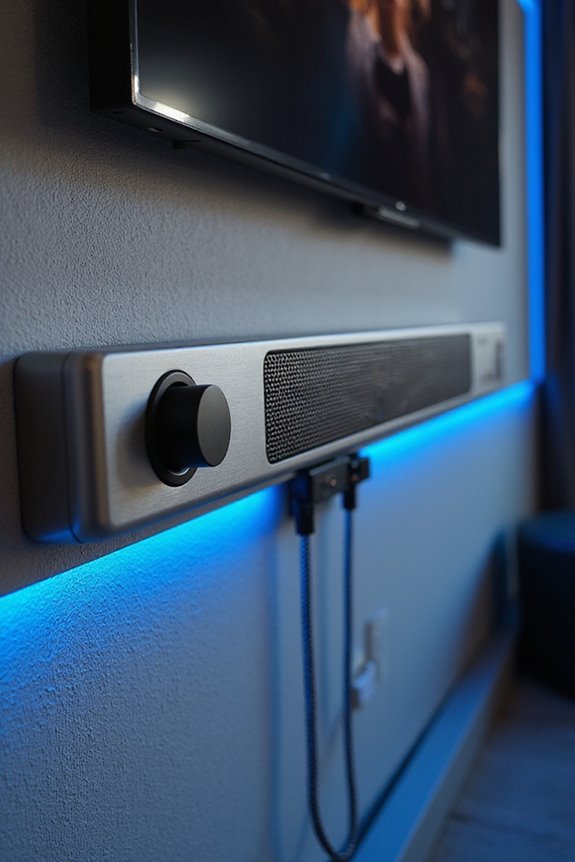 securely attach soundbar correctly
