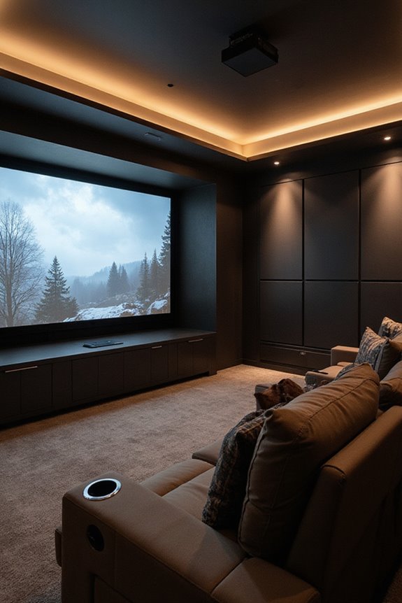 stylish functional media consoles