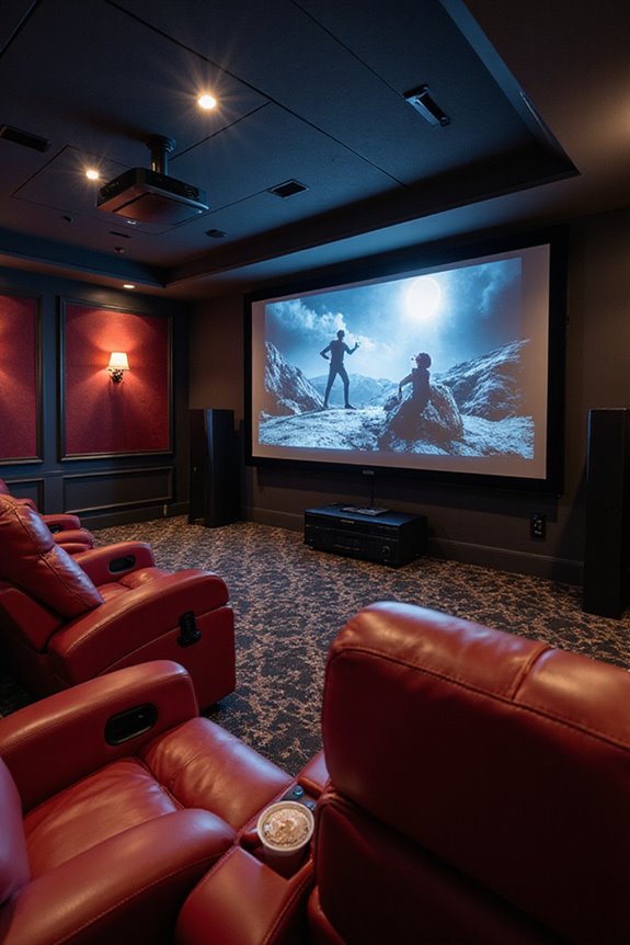 top home theater screens